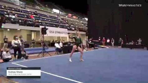 Sydney Sharp - Women's Group, North Crest Kids Activity Center - 2021 Women's Xcel Region 4 Championships
