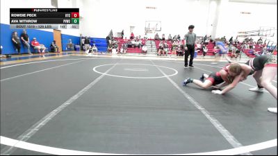 138 lbs Rr Rnd 5 - Christianna Patterson, D3 Wrestling Cluib vs Sophia Webb, Murray County Takedown Club