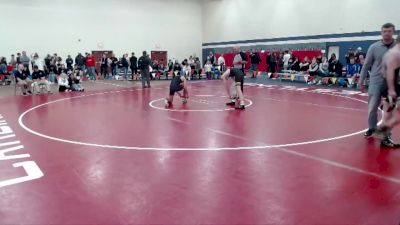 139 lbs Champ. Round 1 - Tanner Johnson, Sibley East vs Judson Brekke, Saint James-Madelia