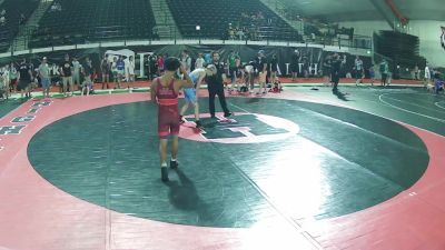 106-113 lbs Champ. Round 2 - Cole Kusumoto, Hawaii vs Johnny Behm, Idaho