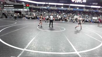 92 lbs Quarterfinal - Braden Thompson, Colorado Hammers vs Stephan Carter, Steel Valley Renegades WC