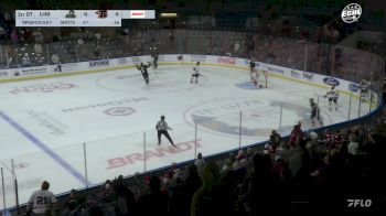 Jake McGrew Plays OT Hero For The ECHL's Tahoe Knight Monsters