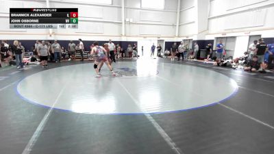 C-171 lbs Consi Of 16 #2 - Brannick Alexander, IL vs John Osborne, WV