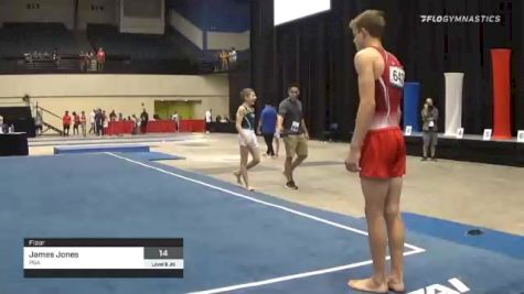 James Jones - Floor, PGA - 2021 USA Gymnastics Development Program National Championships