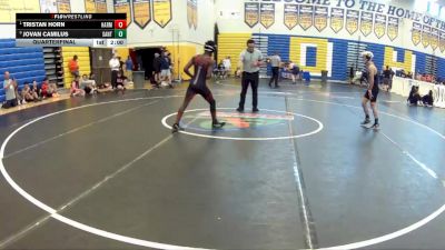 106 lbs Quarterfinal - Tristan Horn, Harmony vs Jovan Camilus, Santaluces