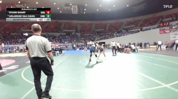 6A/5A Girls 170 Quarterfinal - Ryann Sharp, Corvallis Girls vs Leilarose Vaa Calva, South Medford Girls