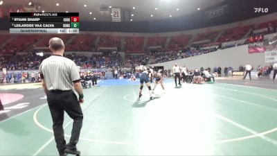 6A/5A Girls 170 Quarterfinal - Ryann Sharp, Corvallis Girls vs Leilarose Vaa Calva, South Medford Girls