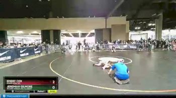 38 lbs Round 3 - Emery Cox, Idaho Gold WC vs Jeremiah Gilmore, Ascend Wrestling Academy