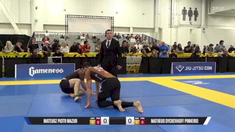 Matheus Dyckerhoff Pinheiro vs Mateusz Piotr Mazur 2025 World IBJJF Jiu-Jitsu No-Gi Championship