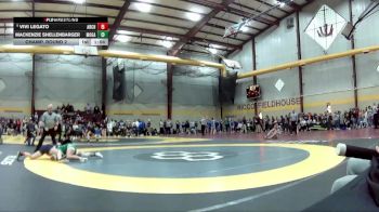 155 lbs Champ. Round 2 - Mackenzie Shellenbarger, Mogadore High School vs Vivi Legato, Archbold High School