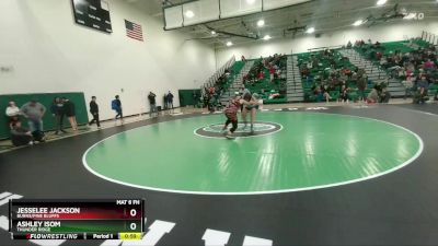 190 lbs Cons. Round 1 - Jesselee Jackson, Burns/Pine Bluffs vs Ashley Isom, Thunder Ridge