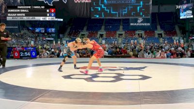 120 lbs Cons. Rd Of 128 - Jameson Small, NE vs Isaiah White, IN