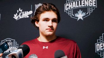 Chase Reid Talks About What Team CHL Needs To Improve On Before Game 2 Of Prospects Challenge