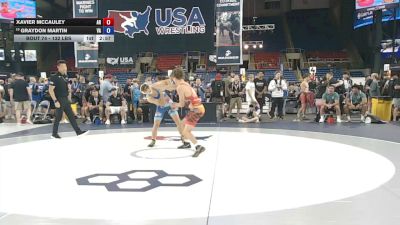 132 lbs Champ. Rd Of 128 - Xavier Mccauley, Arkansas vs Graydon Martin, Virginia