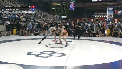 138 lbs Champ. Rd Of 128 - Bennett Fuller, Montana vs Noah Sanchez, Nevada