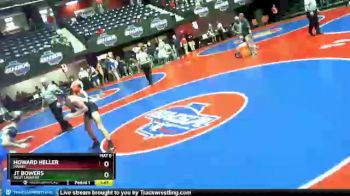 4 lbs Champ. Round 1 - Howard Heller, Marist vs JT Bowers, West Laurens