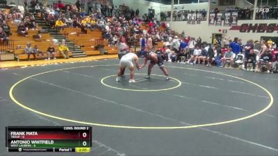 285 lbs 2nd Wrestleback (16 Team) - Frank Mata, Troup vs Antonio Whitfield, West Laurens