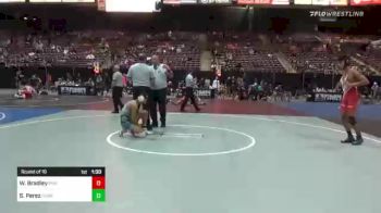 145 lbs Round Of 16 - William Bradley, Paw Paw vs Saeed Perez, Pounders WC