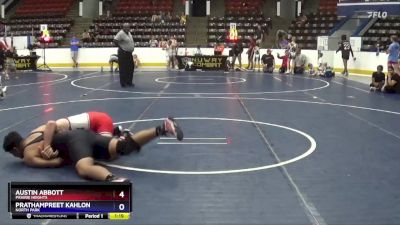 200/HWT Round 1 - Prathampreet Kahlon, North Park vs Austin Abbott, Prairie Heights