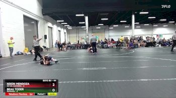 44 lbs Round 1 - Beau Toder, Rampage vs Nixon Mendoza, So Cal Hammers