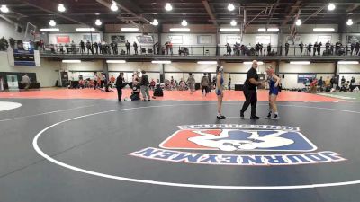 126Yellow lbs Rr Rnd 1 - Lily Gullo, Horseheads vs Reese Adams, Calhoun