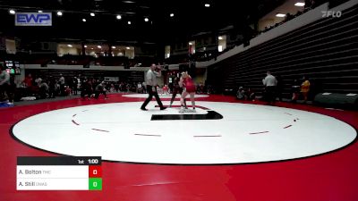 170 lbs Consi Of 4 - Aubrey Bolton, McLain High School Girls vs Addi Still, Owasso Girls HS