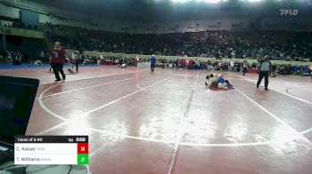 200 lbs Consi Of 8 #2 - Cade Kaiser, Bixby vs Trey Williams, Mangum Wrestling