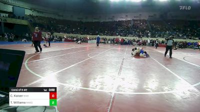 200 lbs Consi Of 8 #2 - Cade Kaiser, Bixby vs Trey Williams, Mangum Wrestling