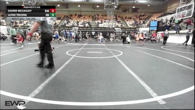126 lbs Consi Of 4 - Xavier McCauley, Rogers High School Boys vs Llyon Truong, Shelton Wrestling Academy