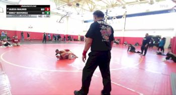 100 lbs Champ. Round 2 - Emily Mayorga, Eisenhower vs Alexa Malinis, Monte Vista