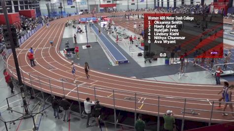 Women's 400m, Finals 6