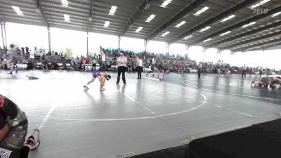 73 lbs Rr Rnd 2 - Silvano Heras Quezada, Socorro Jr. Wrestling Club vs Isaiah Baca, New Mexico Bad Boyz