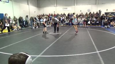 85-90 lbs 1st Place Match - Preston Heins, North Fayette Valley vs Jacob Lucas, Cedar Falls