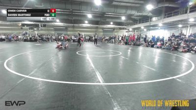 125 lbs Round Of 32 - Owen Carver, Eierman Elite vs Davien Martinez, Pomona Elite