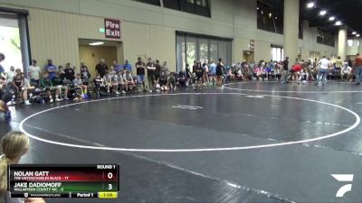 60 lbs Round 1 (6 Team) - Nolan Gatt, The Untouchables Black vs Jake Dadiomoff, Williamson County WC