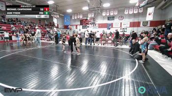 46-49 lbs Final - Michael Cawthorne, Tiger Trained Wrestling vs Jase Tyson, Verdigris Youth Wrestling