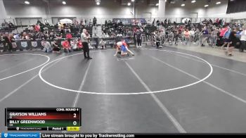138 lbs Cons. Round 4 - Grayson Williams, ID vs Billy Greenwood, CO
