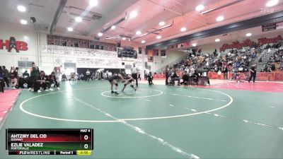 105 lbs Cons. Round 7 - Ezlie Valadez, Porterville vs Ahtziry Del Cid, Downey