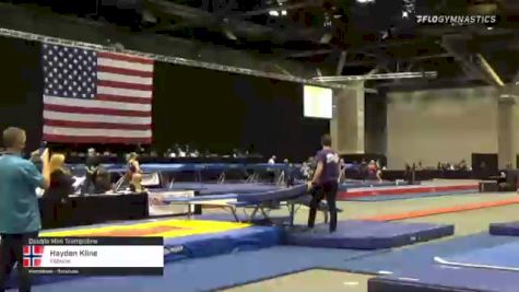 Hayden Kline - Double Mini Trampoline, Flipside - 2021 USA Gymnastics Championships