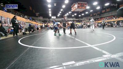 3rd Place - Sammy Taylor III, Geary Youth Wrestling vs Kenden Maxwell, Choctaw Ironman Youth Wrestling