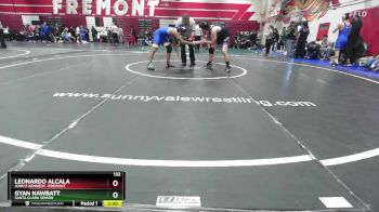 132 lbs Prelim - Leonardo Alcala, John F Kennedy -Fremont vs Gyan Nawbatt, Santa Clara Senior