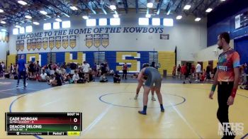 160 lbs Quarters & Wb (16 Team) - Cade Morgan, Glynn Academy vs Deacon Delong, Attack WC