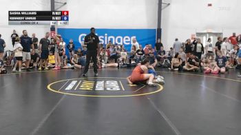 56 kg Consi Of 4 - Sasha Williams, PA West Yellow - W vs Kennedy Unrue, PA West Black - W