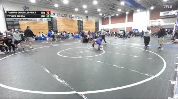 132 lbs Champ. Round 3 - Azuan Gonzales-Rice, Etiwanda vs Tyler Mason, La Mirada