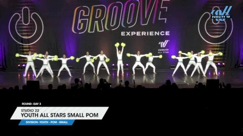 Studio 22 - Youth All Stars Small Pom [2024 Youth - Pom - Small Day 3] 2024 Encore Grand Nationals