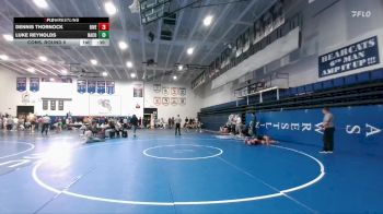 150 lbs Cons. Round 5 - Dennis Thornock, Riverton vs Luke Reynolds, Natrona County