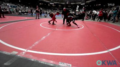 130 lbs Consi Of 4 - Artemus Mathews, Pitbull Wrestling Academy vs Noah Groom, Claremore Wrestling Club