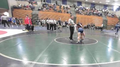 120 lbs Champ. Round 2 - Santiago Valdez-Pinon, San Clemente vs Emilio Escobar, Granite Hills