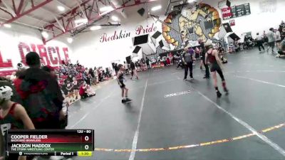 80 lbs Round 2 - Jackson Maddox, The Storm Wrestling Center vs Cooper Fielder, Backyard Brawlers