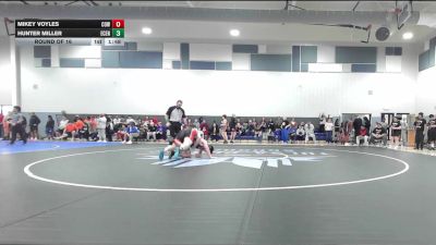 190 lbs Round Of 16 - Mikey Voyles, Coweta vs Hunter Miller, East Central